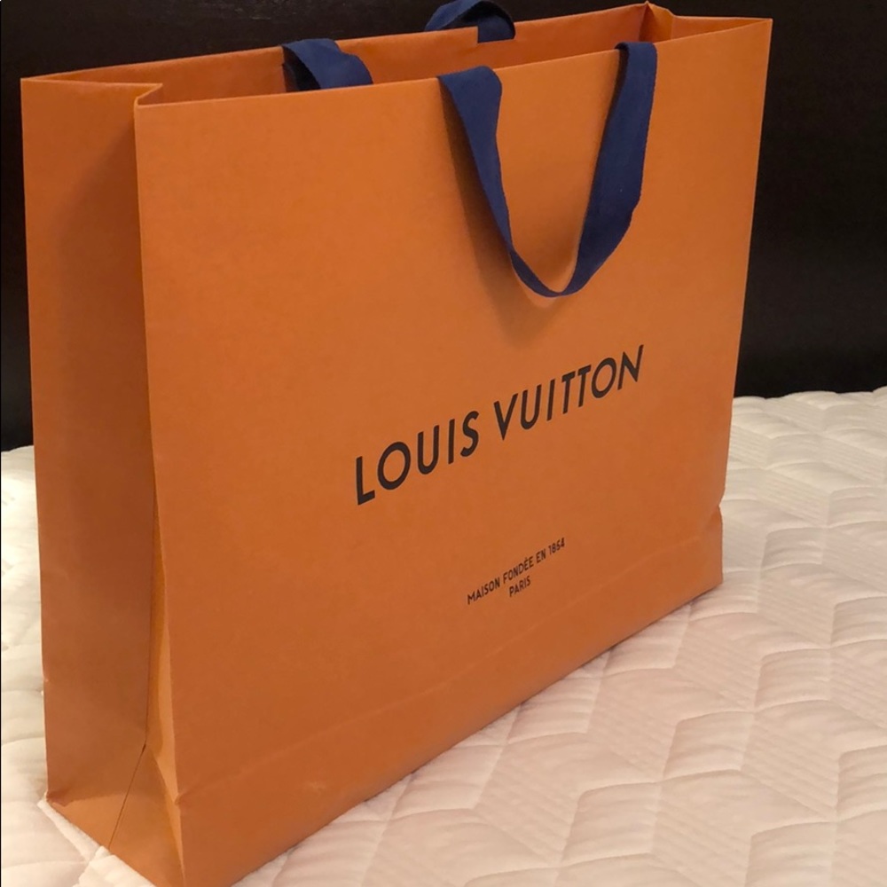 Authentic Louis Vuitton Shopping Bag